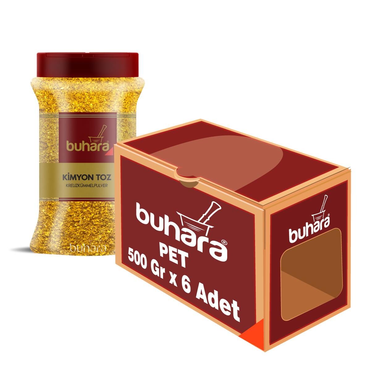 BUHARA TOPTAN KİMYON TOZ 500 GR x 6 Ad. PET