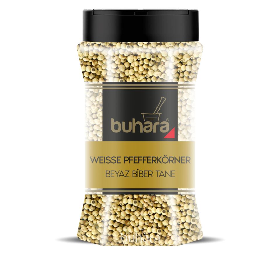BUHARA BEYAZ BİBER TANE 150 GR PET