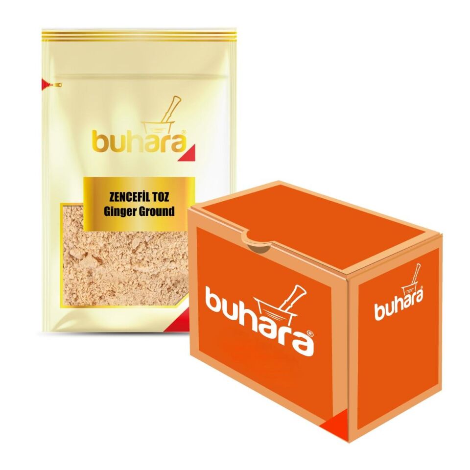 BUHARA TOPTAN ZENCEFİL TOZ 50 GR  x 12 Ad.
