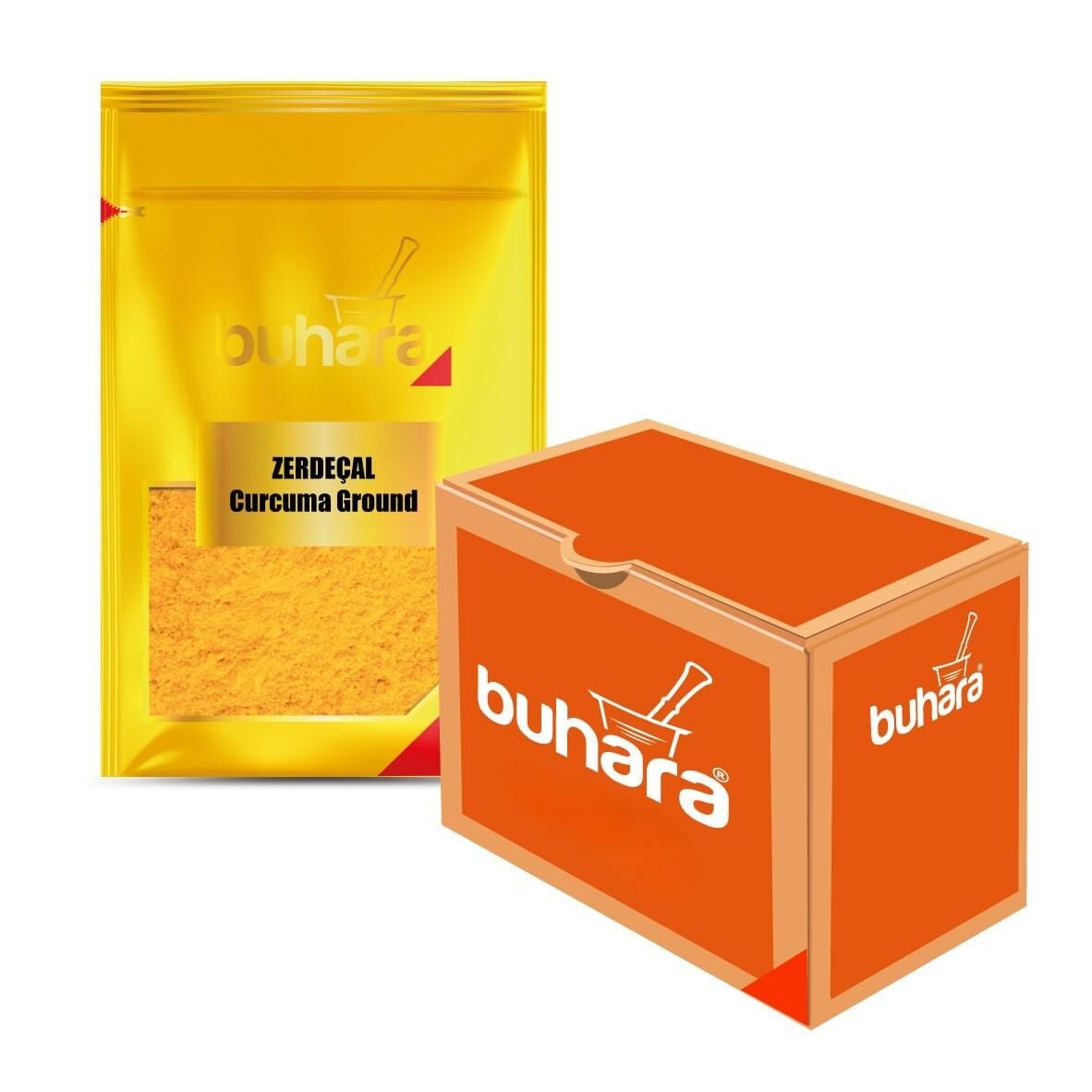 BUHARA TOPTAN ZERDEÇAL TOZ 50 GR  x 12 Ad.
