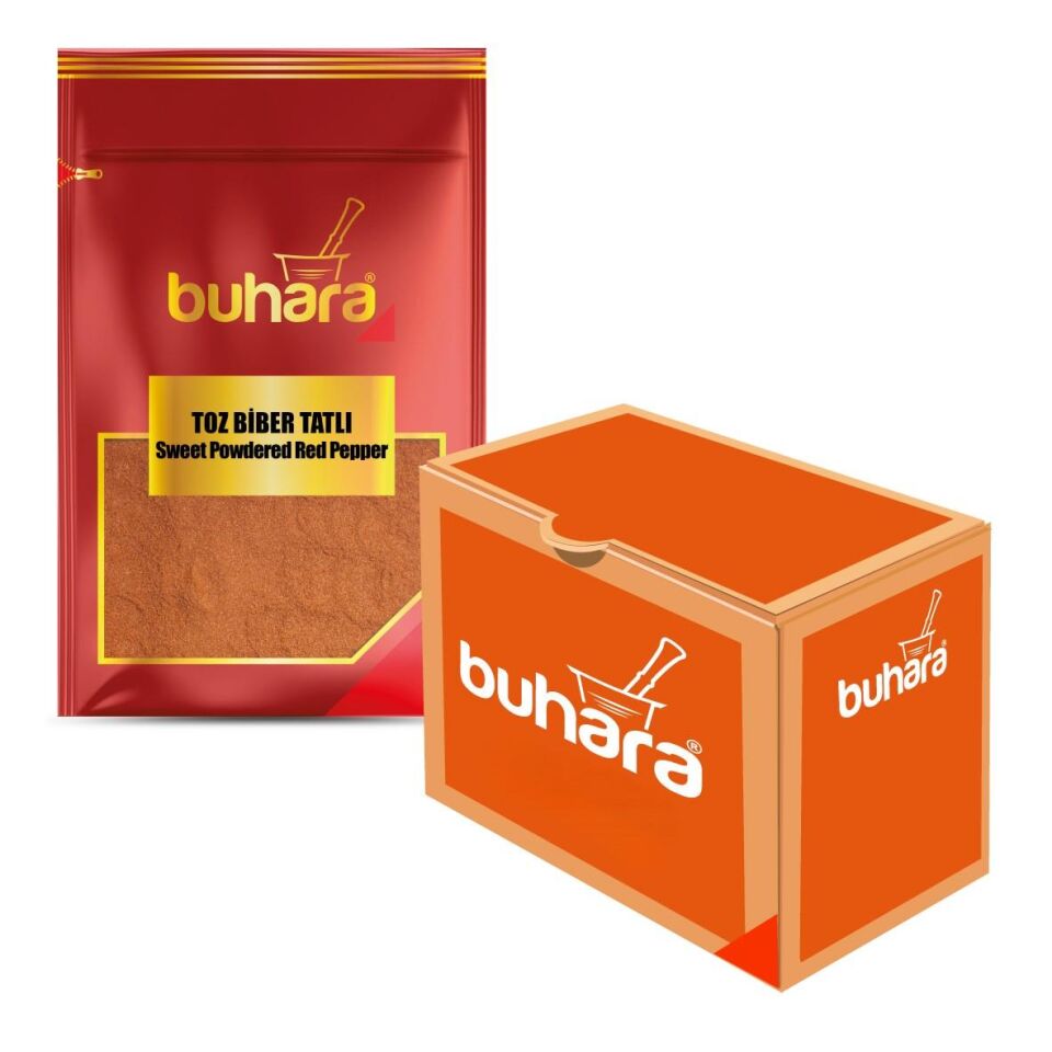 BUHARA TOPTAN TOZ TATLI BİBER 50 GR  x 12 Ad.