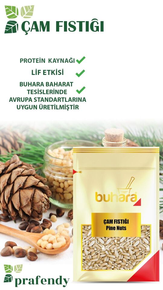 BUHARA TOPTAN ÇAM FISTIĞI 20 GR  x 12 Ad.