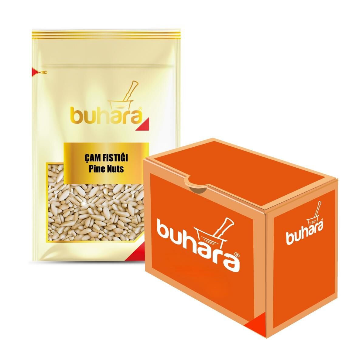 BUHARA TOPTAN ÇAM FISTIĞI 20 GR  x 12 Ad.