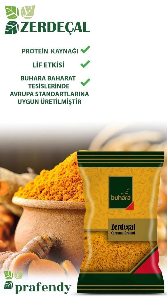 BUHARA ZERDEÇAL TOZ 50 GR