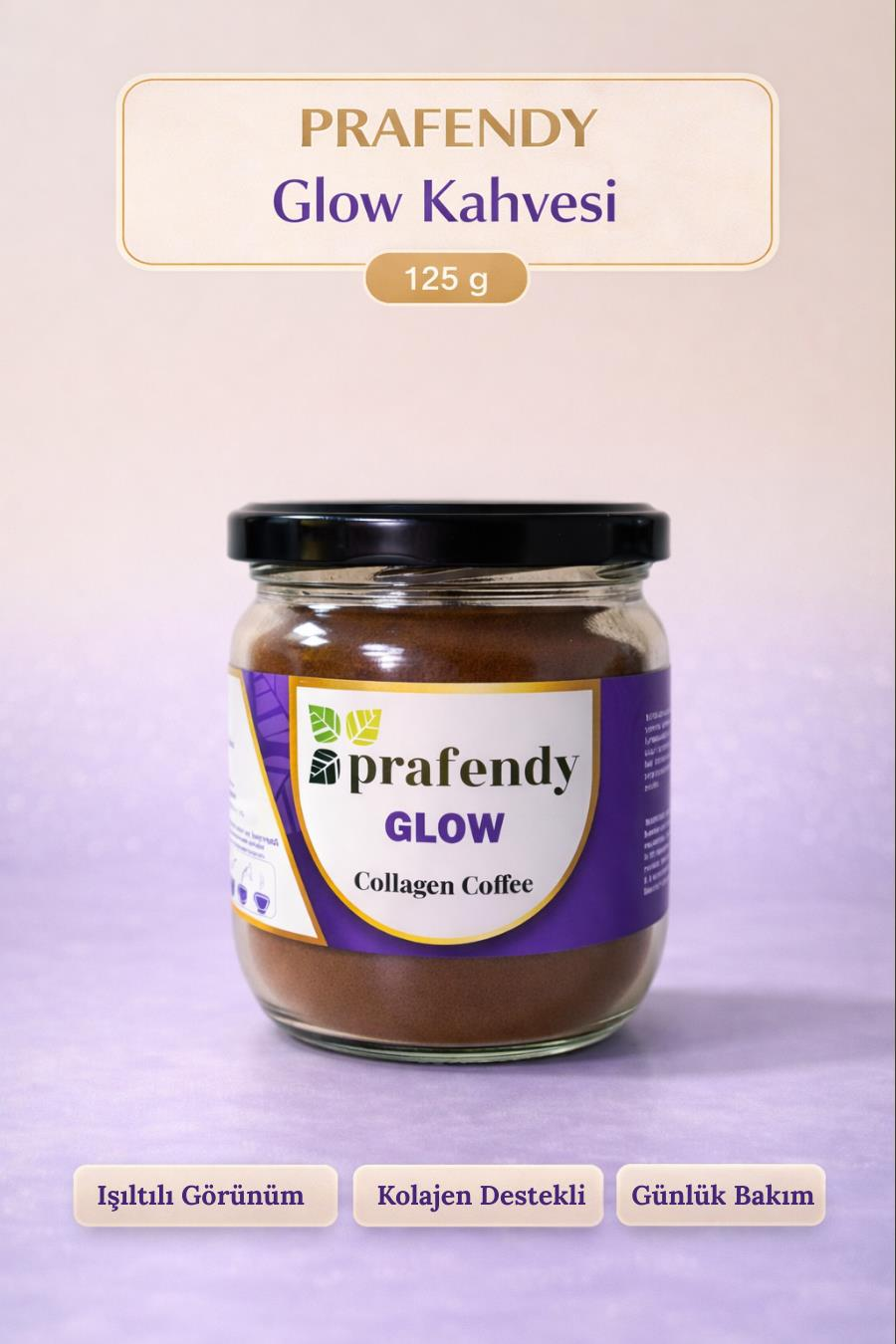 PRAFENDY GLOW KOLAJENLİ KAHVE 125g