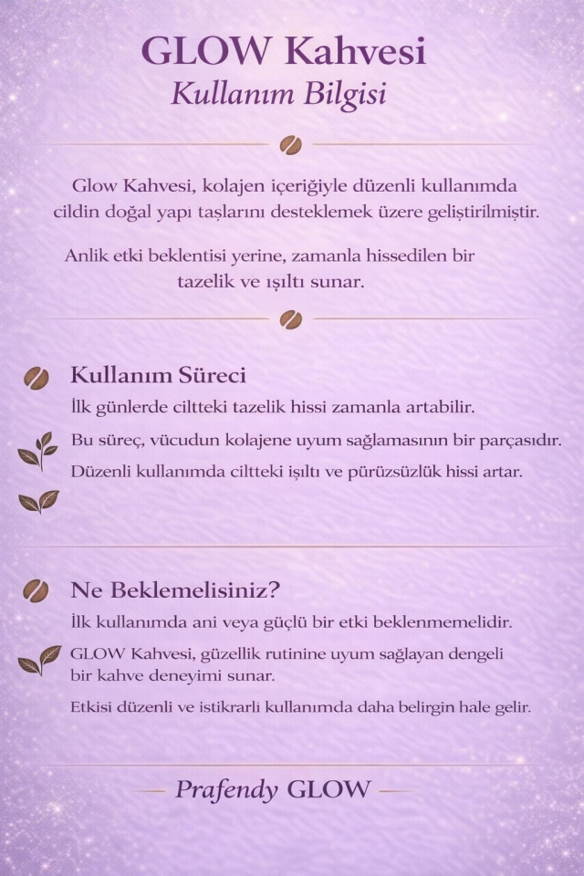 PRAFENDY GLOW KOLAJENLİ KAHVE 125g