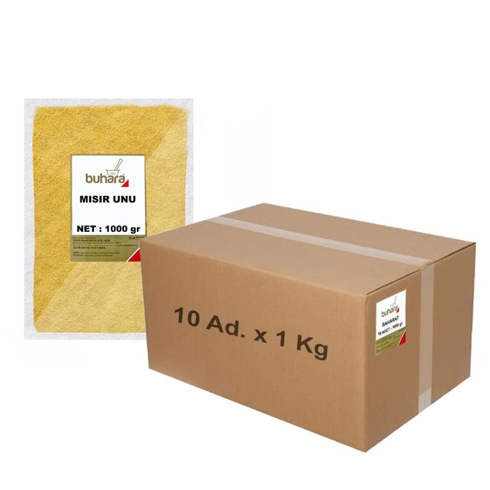 BUHARA TOPTAN MISIR UNU 1 KG x 10 Ad - 10 KG