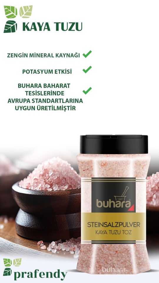 BUHARA KAYA TUZU TOZ 300 GR PET