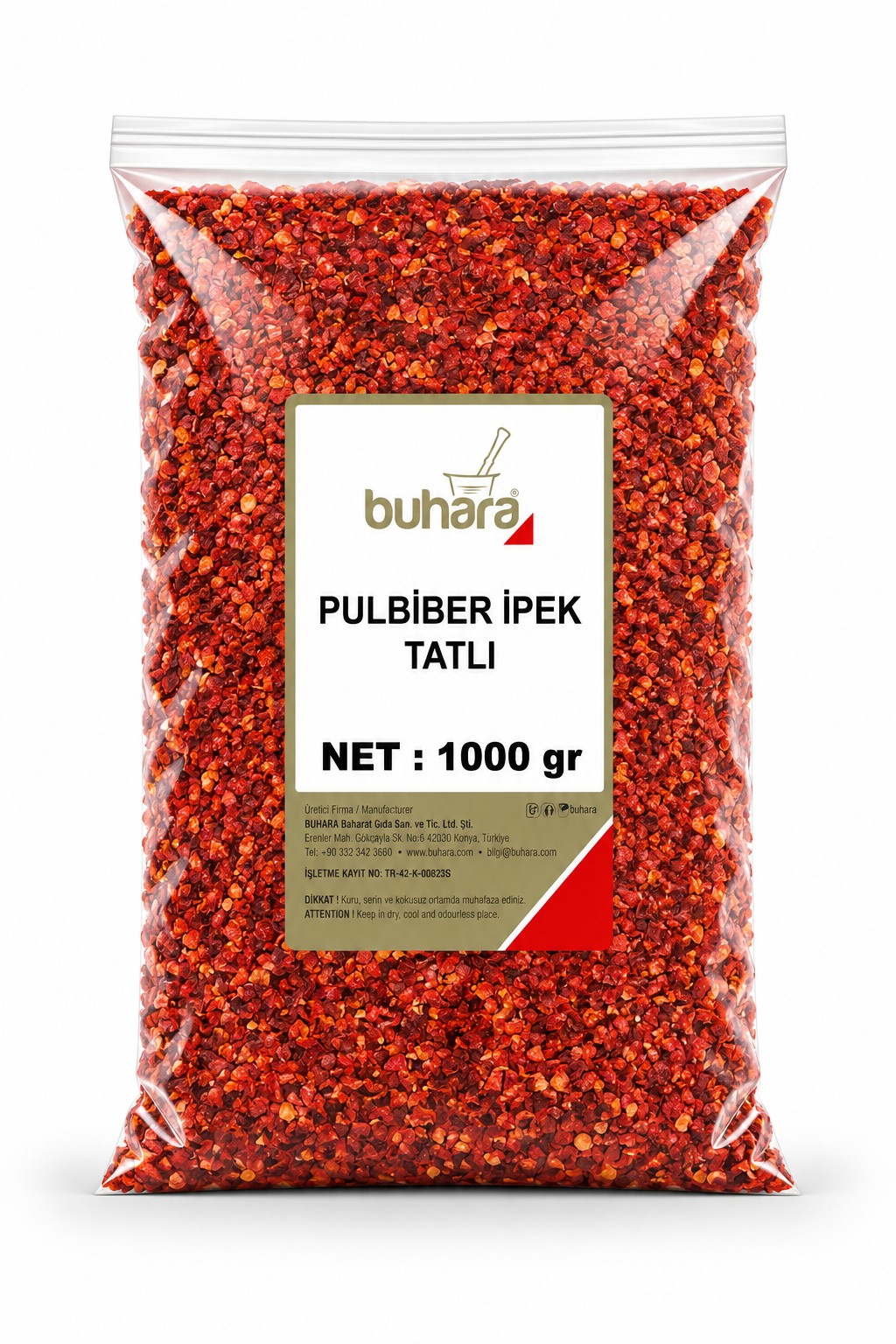 BUHARA PULBİBER İPEK TATLI 1000 GR