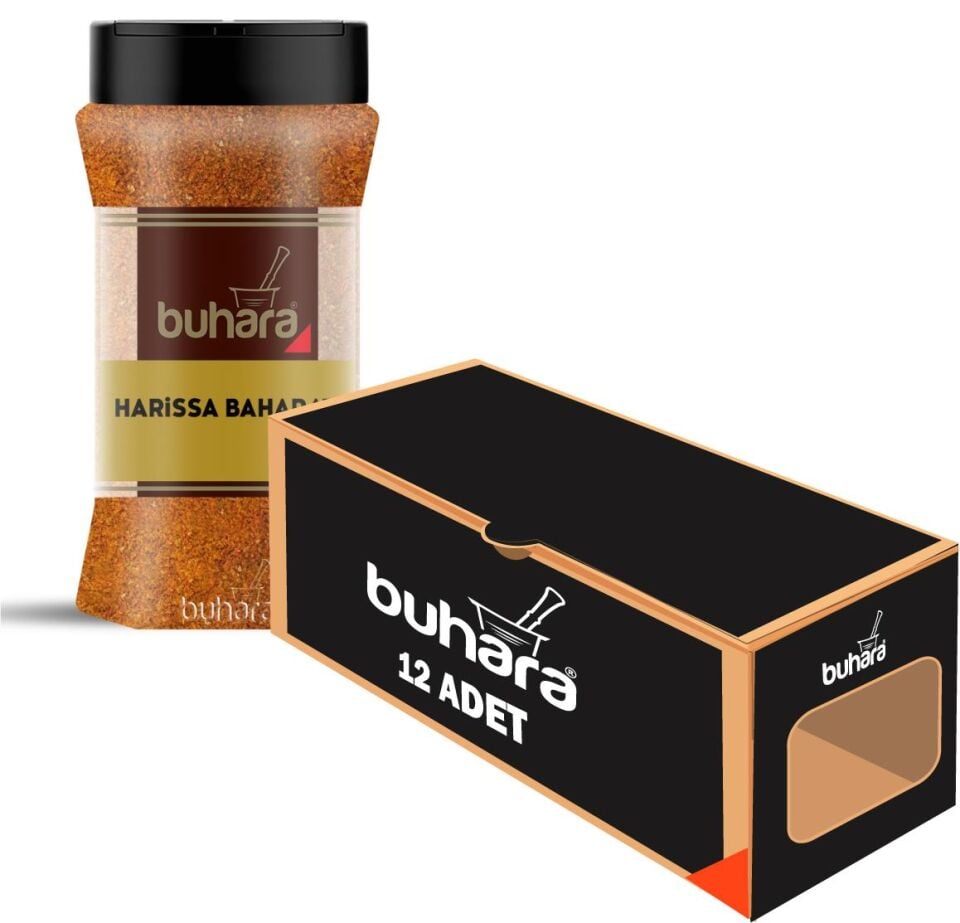 BUHARA TOPTAN HARİSSA 180 GR x 12 Ad. PET