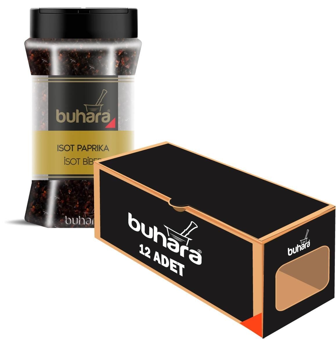 BUHARA TOPTAN İSOT BİBER 150 GR x 12 Ad. PET