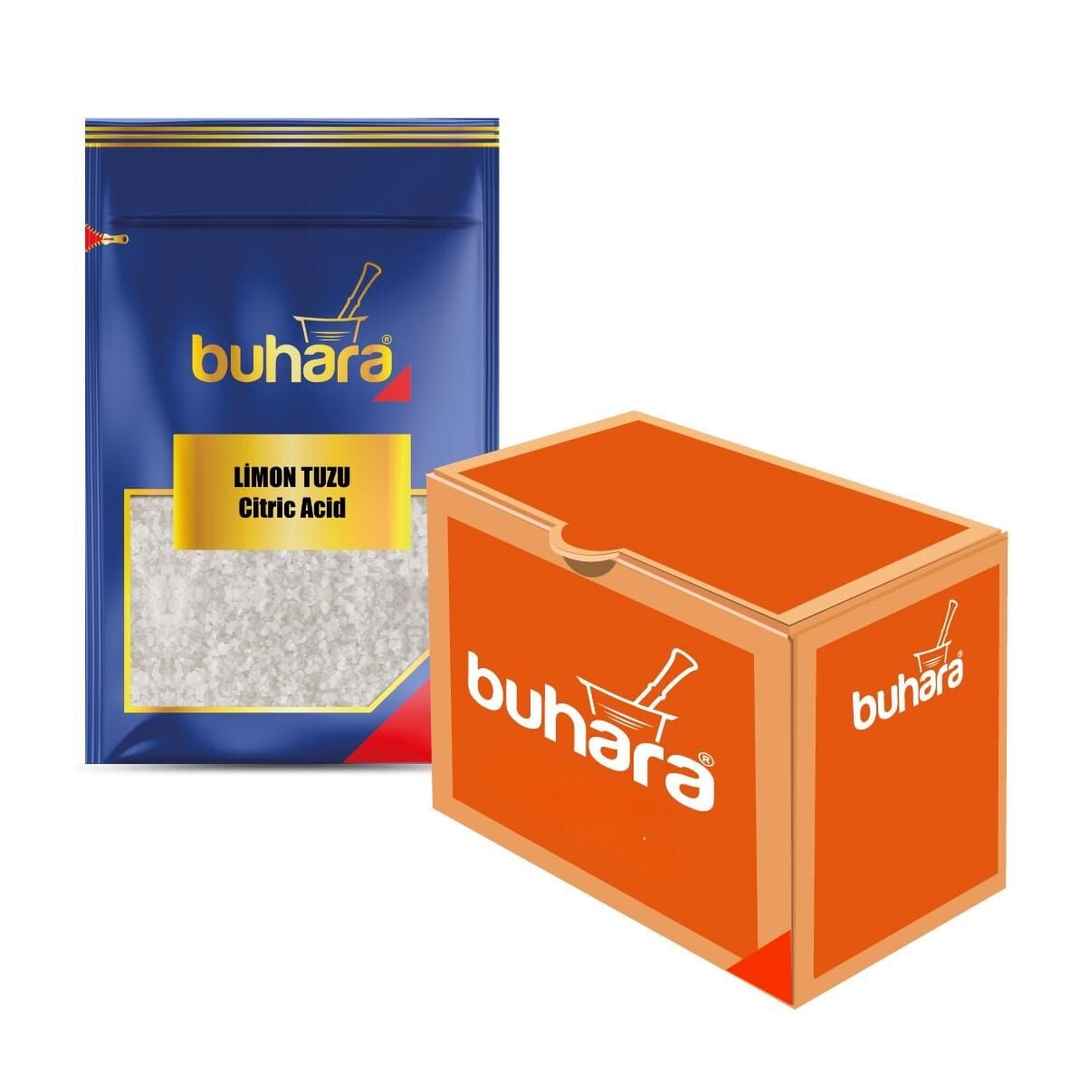 BUHARA TOPTAN LİMON TUZU 60 GR  x 12 Ad.