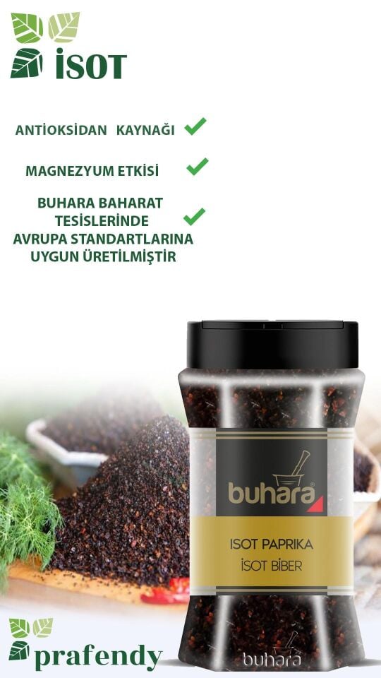 BUHARA İSOT BİBER 150 GR PET