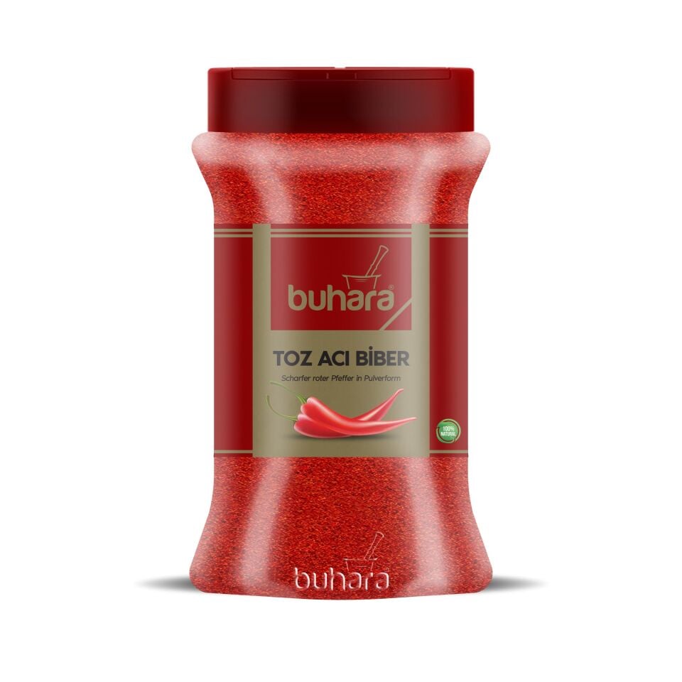 BUHARA TOZ ACI BİBER 500 GR PET