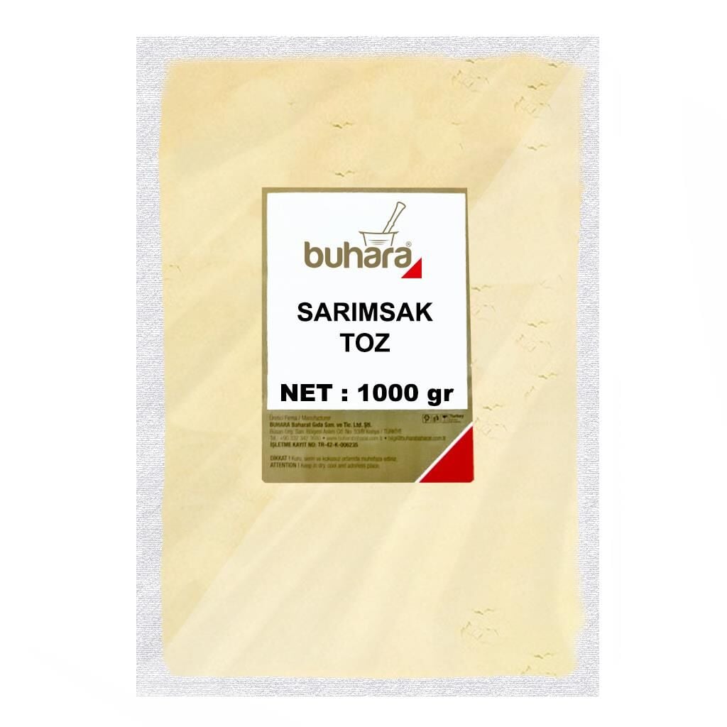 BUHARA SARIMSAK TOZU 1000 GR