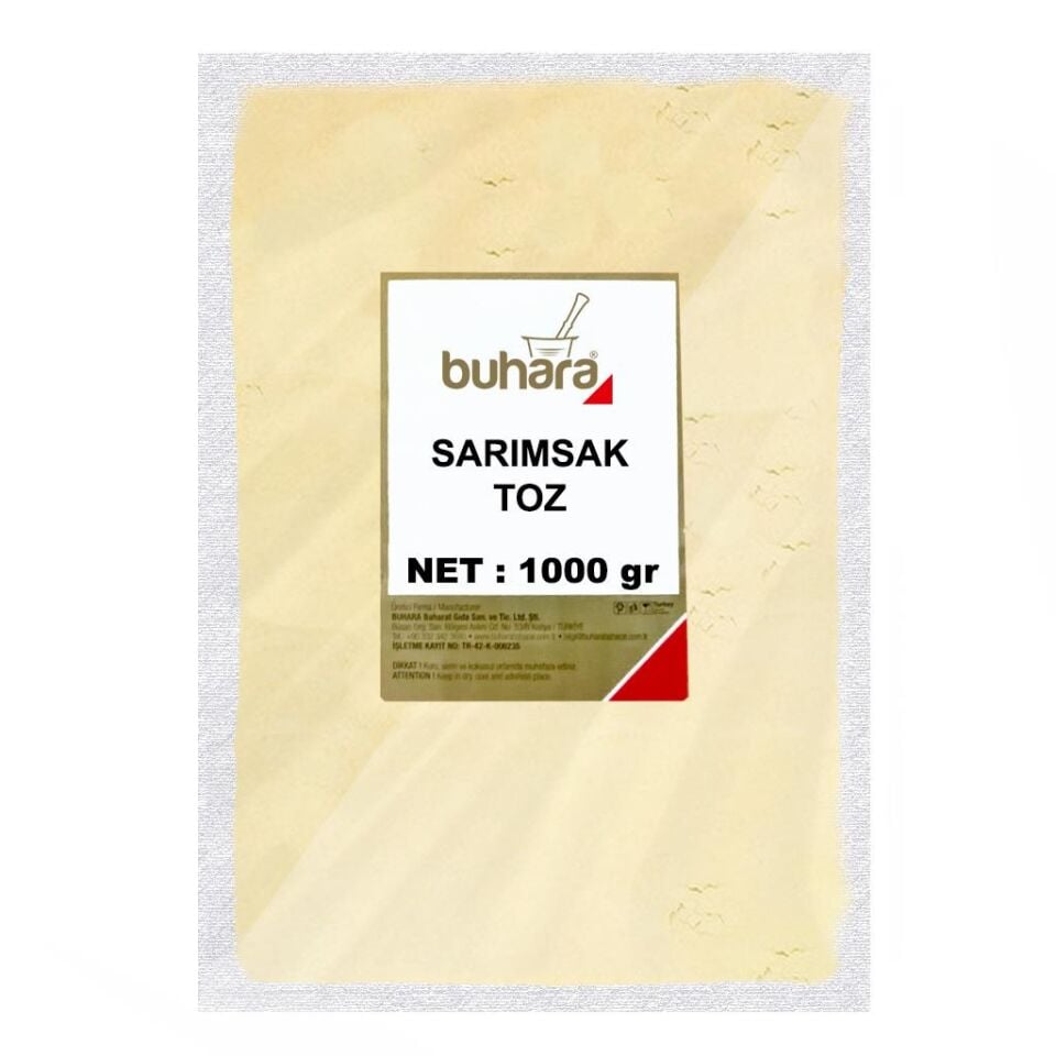 BUHARA SARIMSAK TOZU 1000 GR