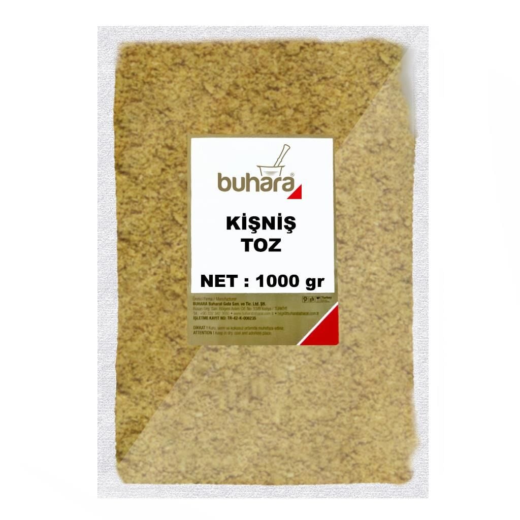 BUHARA KİŞNİŞ TOZ 1000 GR