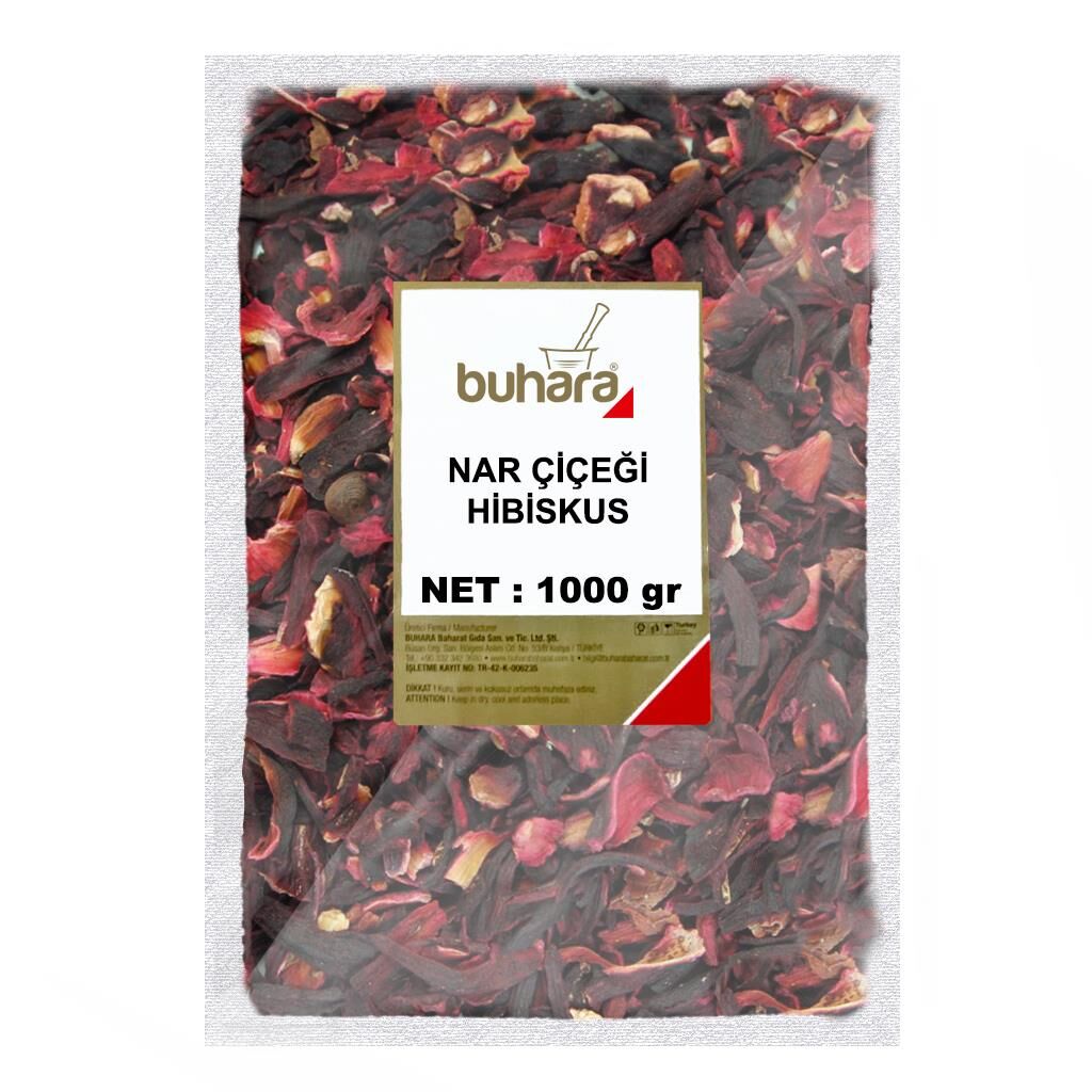 BUHARA NAR ÇİÇEĞİ-HİBİSKUS 1000 GR