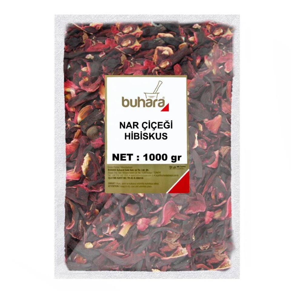 BUHARA NAR ÇİÇEĞİ-HİBİSKUS 1000 GR