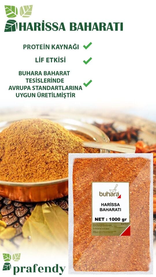 BUHARA HARİSSA BAHARATI 1000 GR