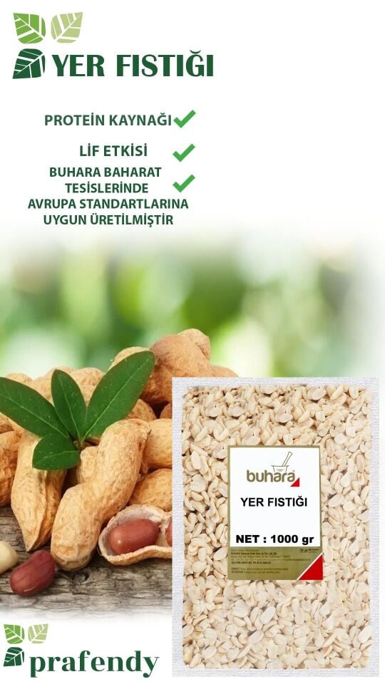 BUHARA DOLMALIK / HELVALIK YER FISTIĞI 1000 GR
