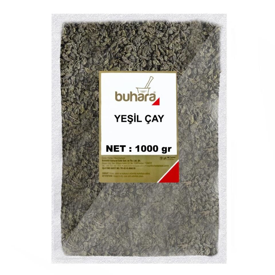 BUHARA YEŞİL ÇAY DÖKME 1000 GR