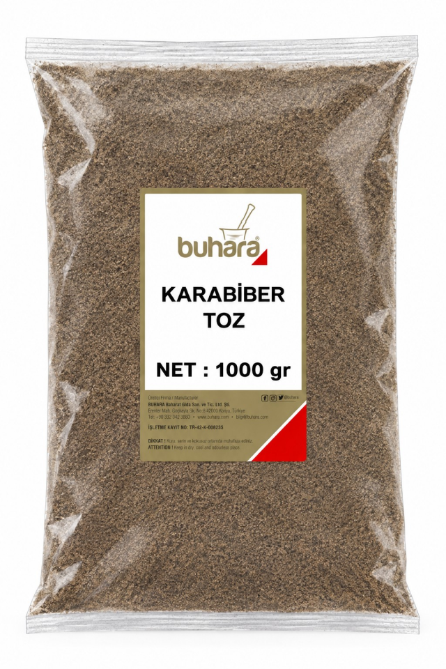 BUHARA KARABİBER TOZ 1000 GR