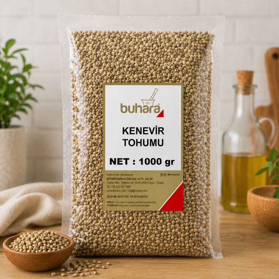 BUHARA KENEVİR TOHUMU 1000 GR