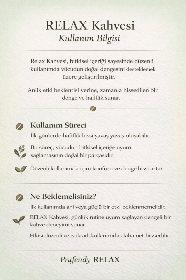 PRAFENDY RELAX REISHI MANTARLI KAHVE 125g